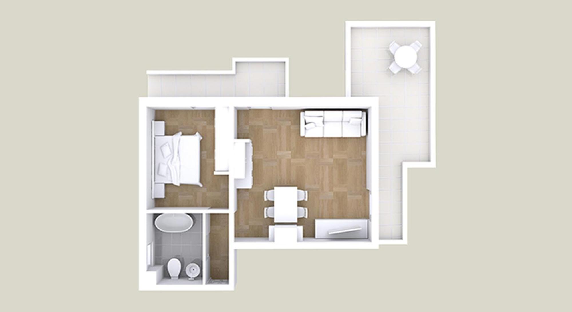 Casa M Rabac Apartment Ruang foto
